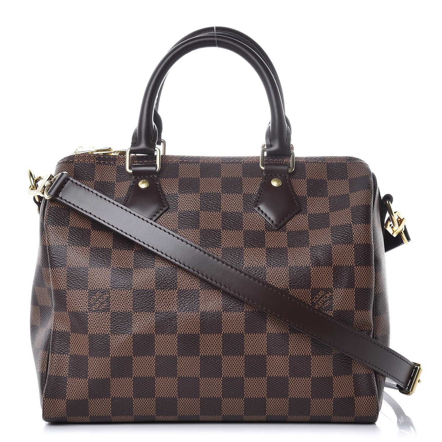 Damier Ebene Speedy Bandouliere 25