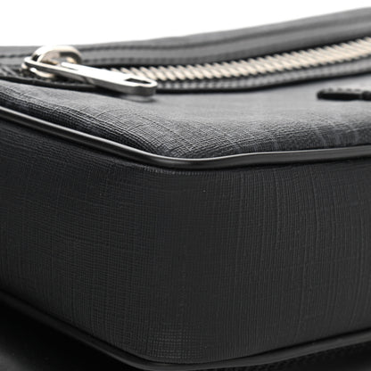 Gucci Soft GG Supreme Monogram Web Belt Bag Black Grey 9 of 11