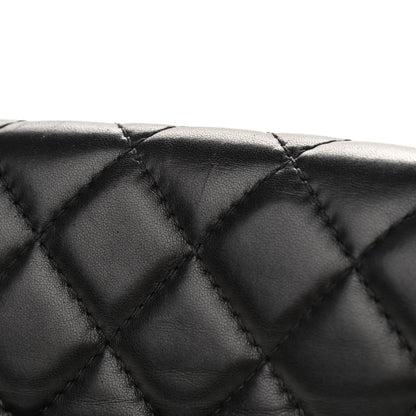 Chanel Lambskin Quilted Large Geometric Flap Black 9 of 11