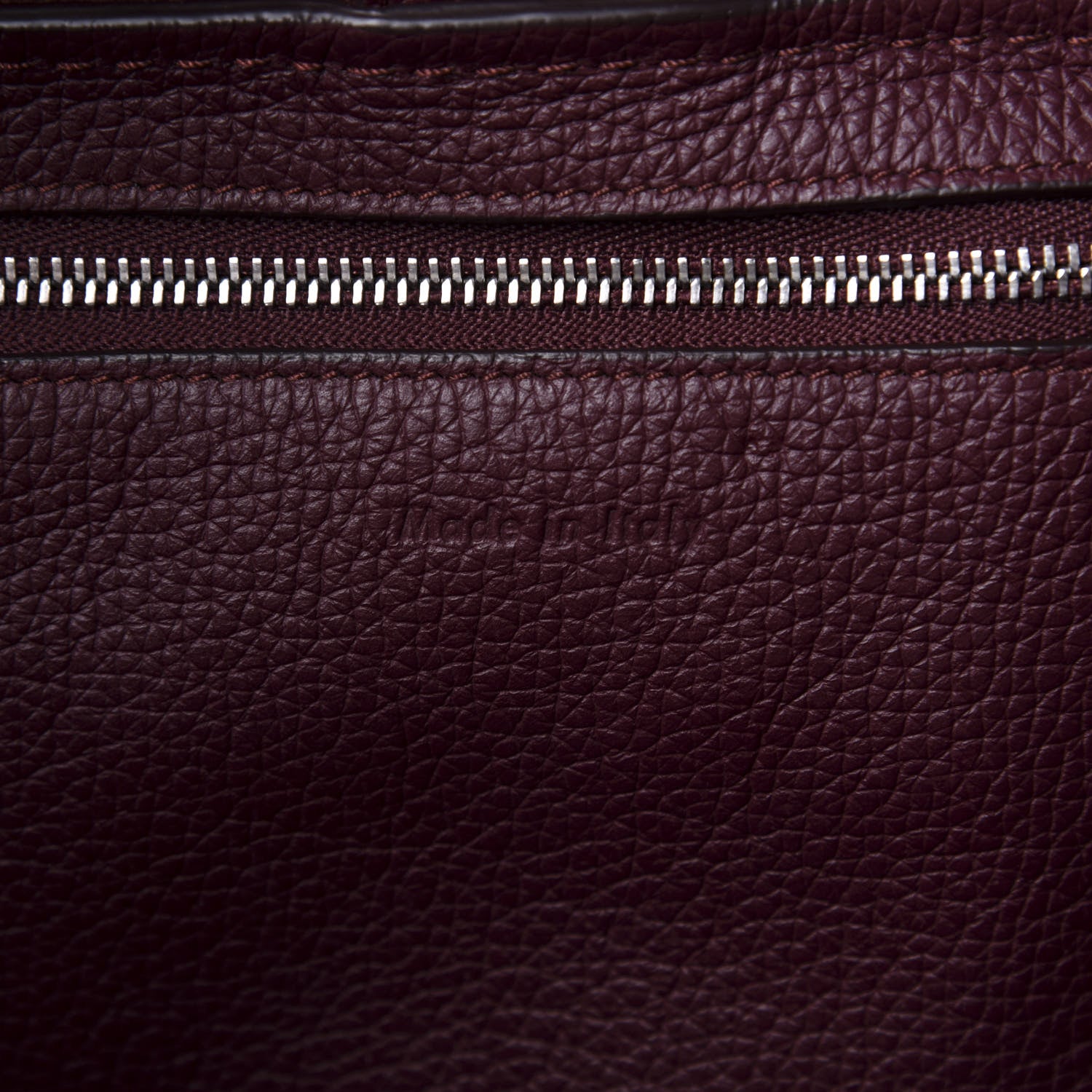 Celine Supple Grained Calfskin Small Big Bag Wine 9 of 10