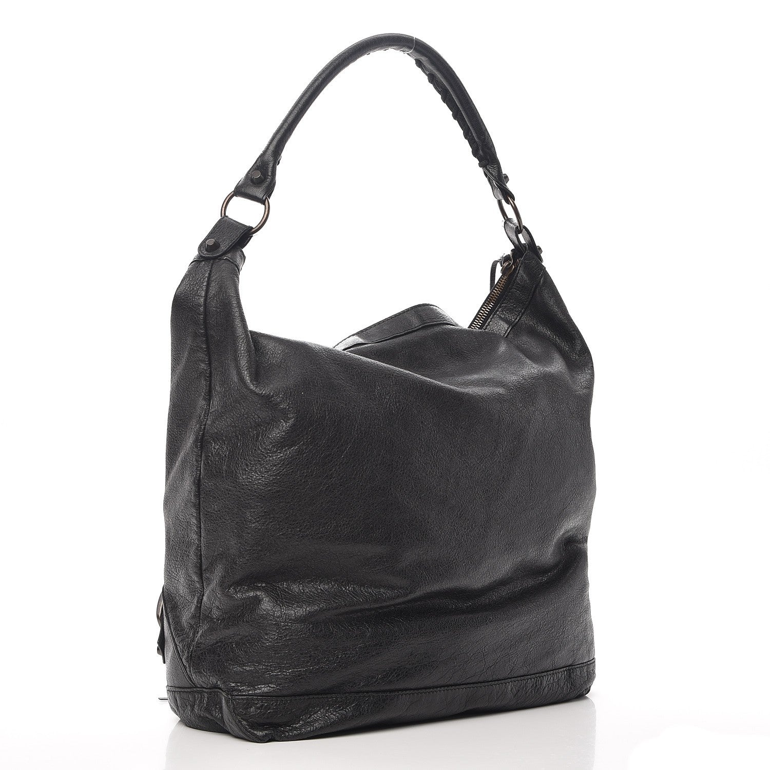 Balenciaga Agneau Classic Hardware Day Hobo Black 3 of 3