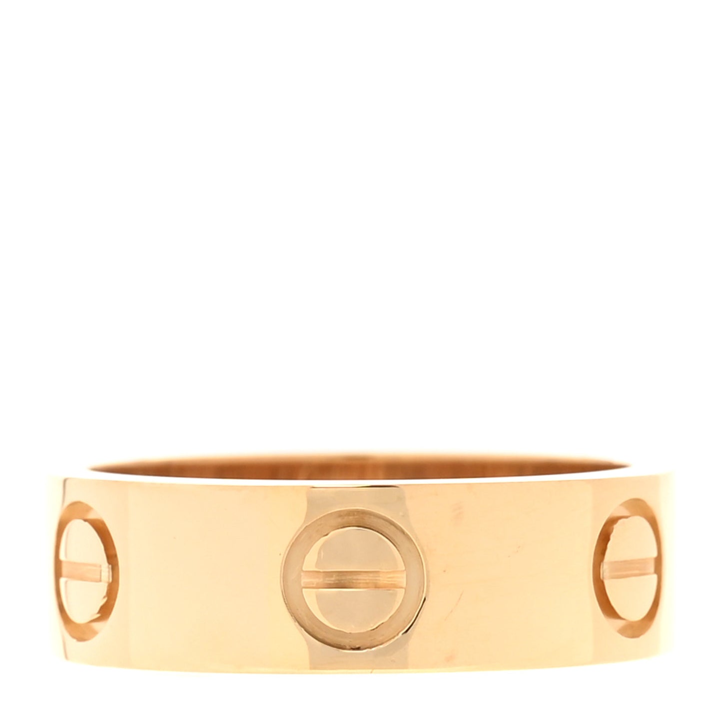 18K Yellow Gold 5.5mm LOVE Ring 49 4.75