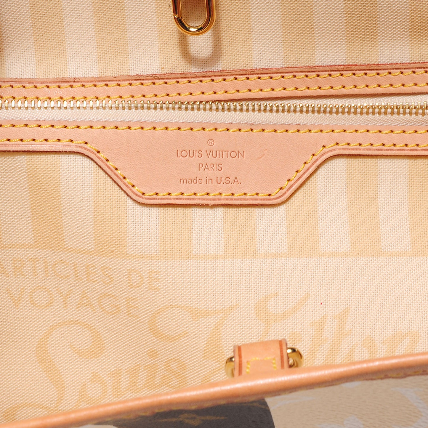 Monogram Rayures Neverfull MM