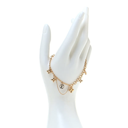 Louis Vuitton Metal Monogram Blooming Supple Bracelet 2 of 5