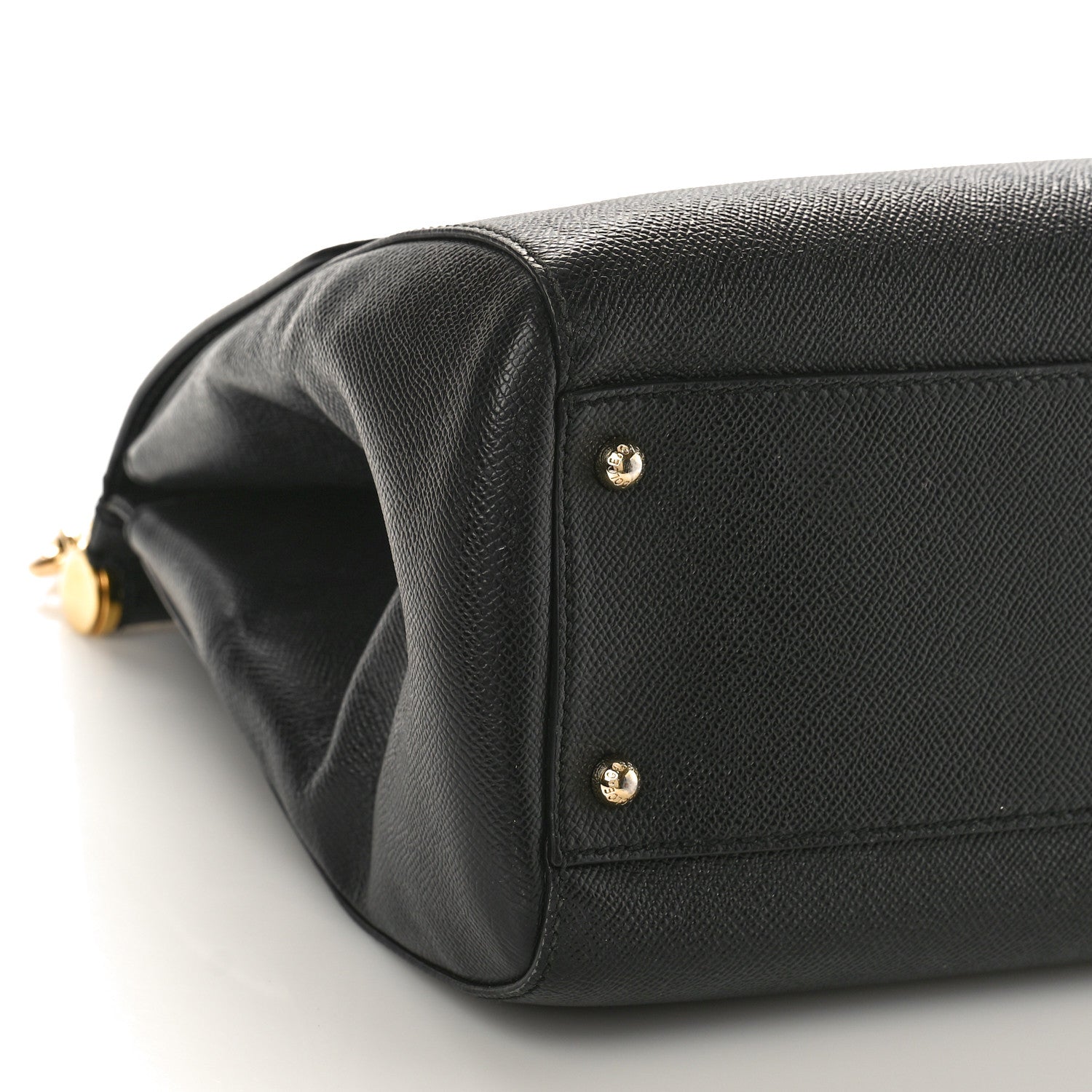 Dolce & Gabbana Dauphine Large Miss Sicily Satchel Black 9 of 10
