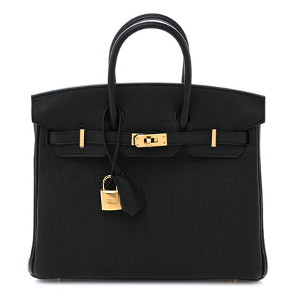 Hermes Togo Birkin 25 Black 1 of 10