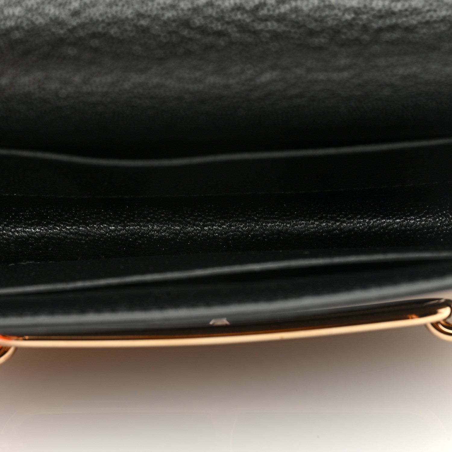 Hermes Chevre Mysore Roulis Slim Wallet Black 6 of 8