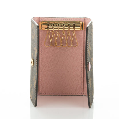 Louis Vuitton Monogram Multicles 6 Key Holder Rose Ballerine 5 of 7