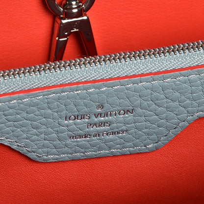 Louis Vuitton Taurillon Capucines MM Ciel 6 of 7