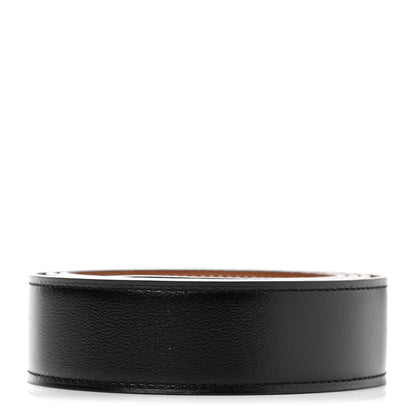 Hermes 135 Togo 32mm Belt Strap 100 Black Gold 2 of 5