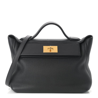 Hermes Taurillon Maurice Swift 24/24 29 Black 1 of 9
