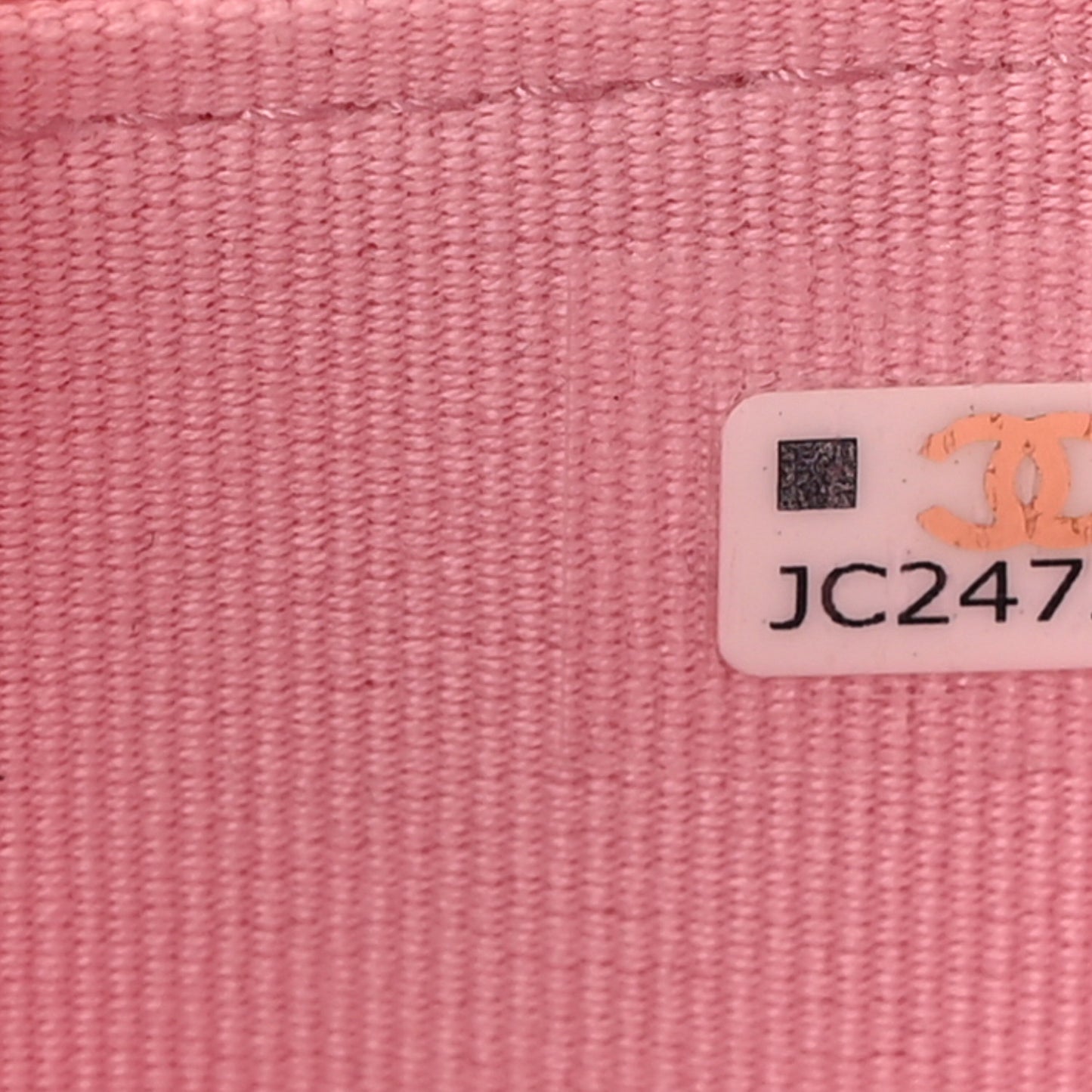 Lambskin Quilted Flap Zip Card Holder Pink