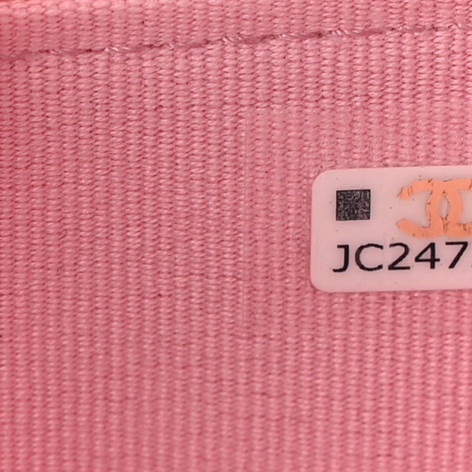 Chanel Lambskin Quilted Flap Zip Card Holder Pink 7 of 8