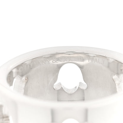 Tiffany Sterling Silver Tulip Band Ring 53 6.25 4 of 4