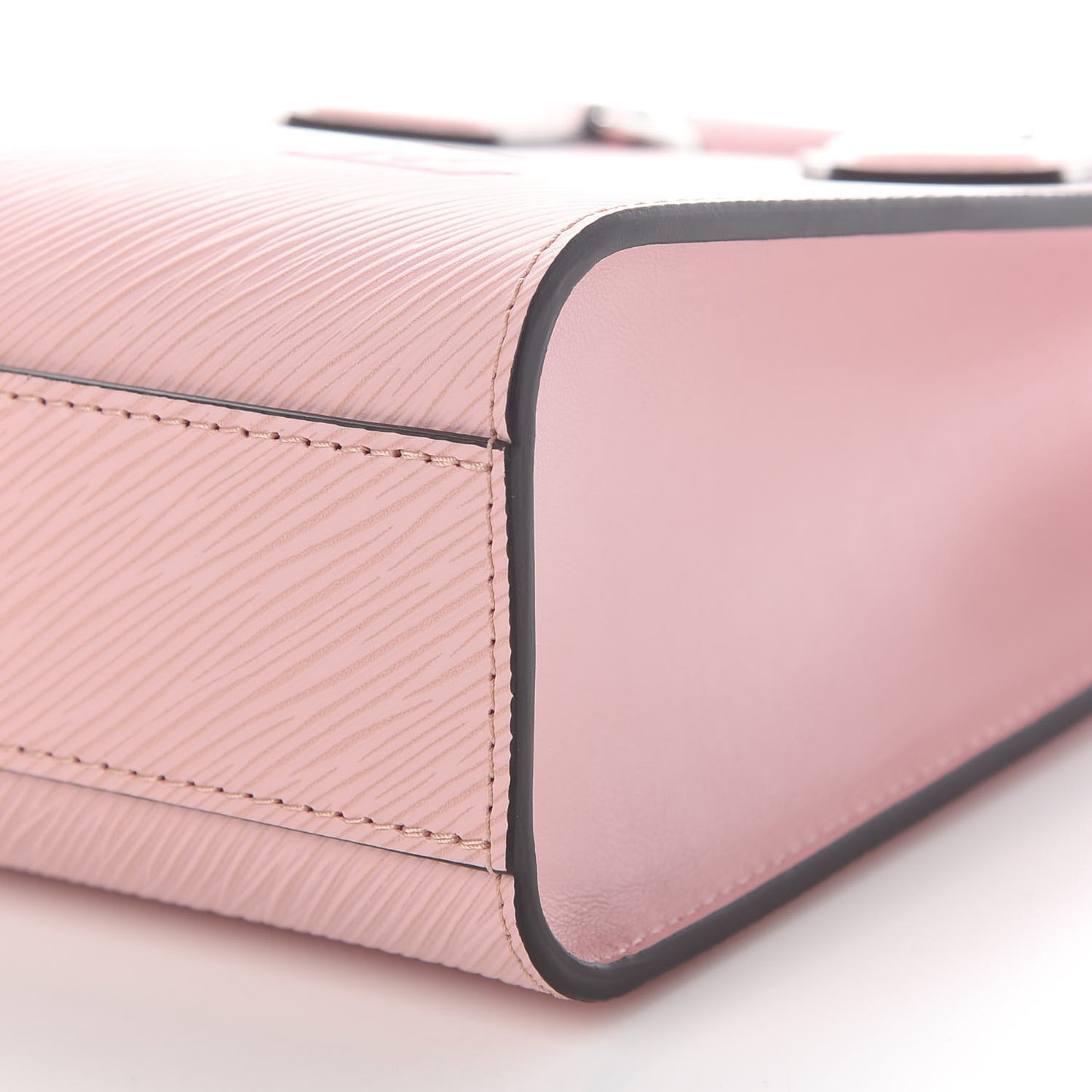 Epi Sac Plat BB Rose Ballerine