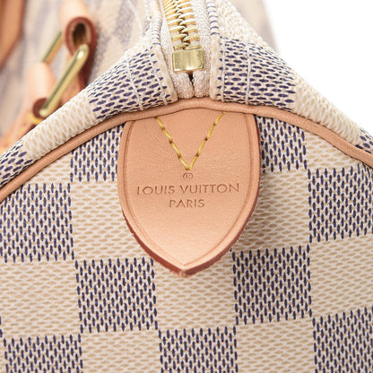 Louis Vuitton Damier Azur Speedy 30 6 of 8
