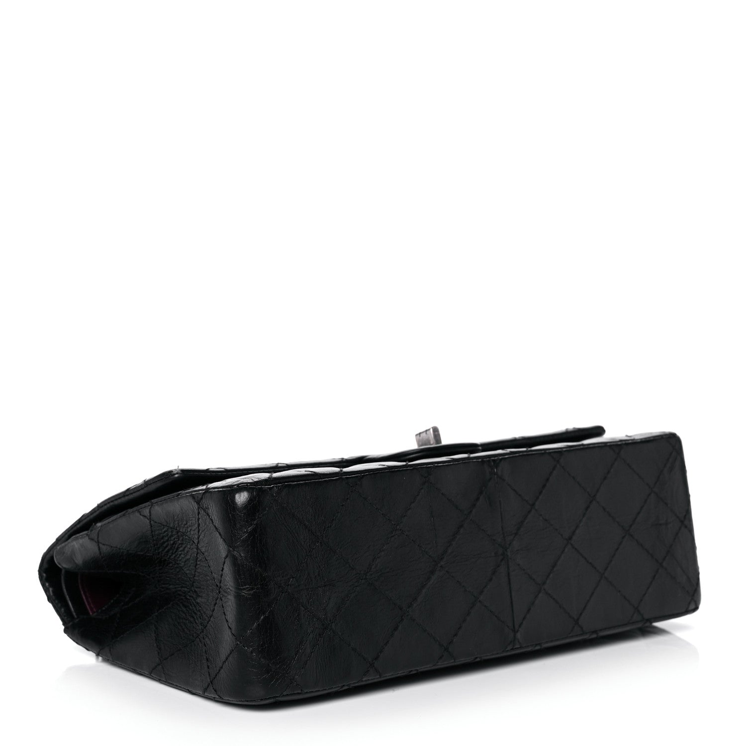 Chanel Aged Calfskin Quilted 2.55 Reissue 226 Flap Black 4 of 13