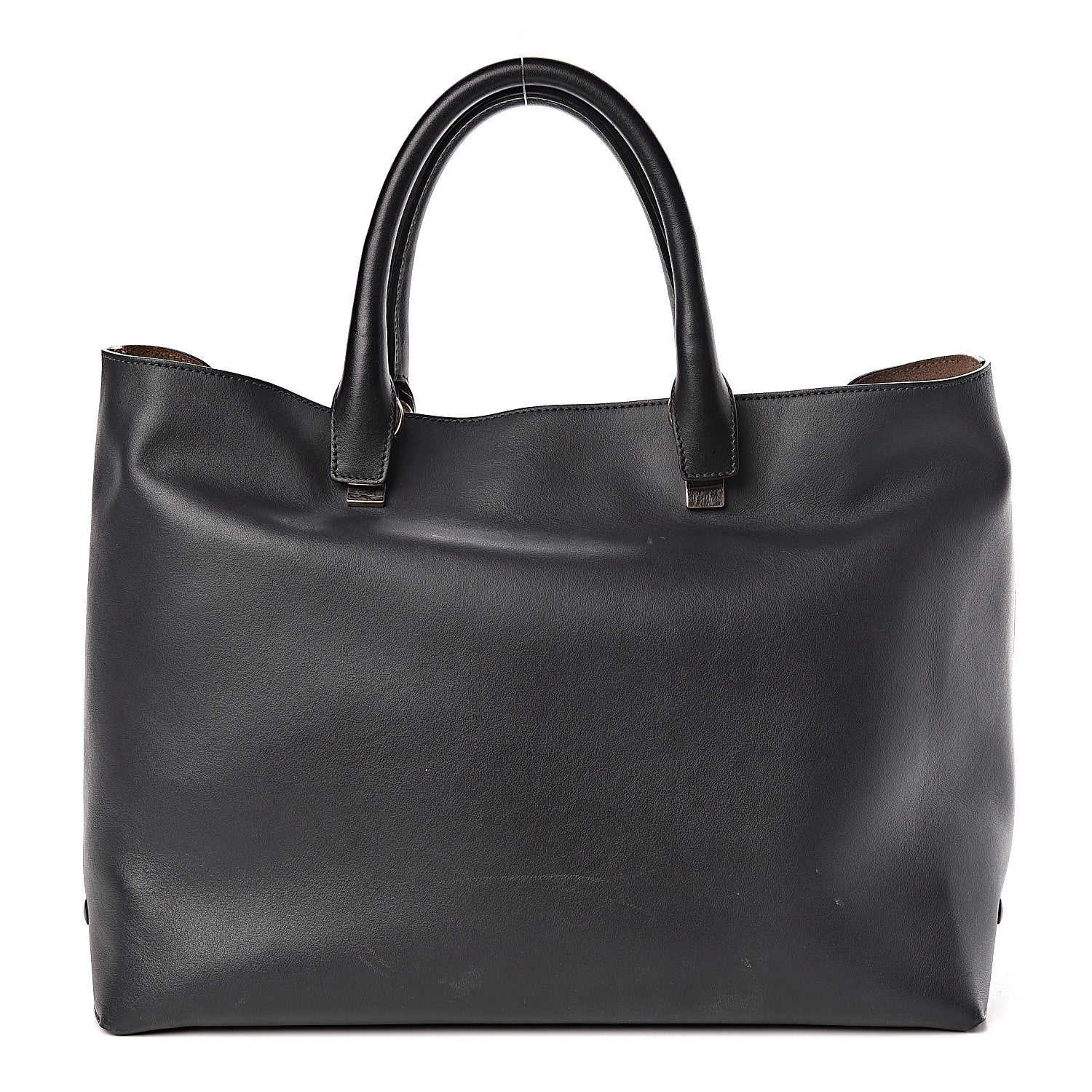 Chloe Smooth Calfskin Medium Baylee Two Tone Tote Marshmallow Grey Black 1 of 15