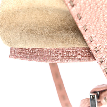 Fendi Cuoio Romano Selleria Baguette Pink 7 of 9