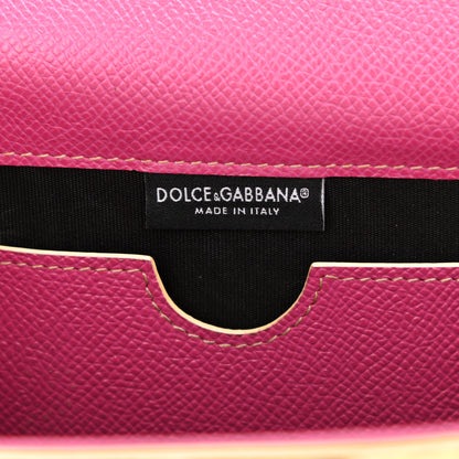 Dolce & Gabbana Dauphine Fan Foulard Print Wallet On Chain Multicolor 12 of 15