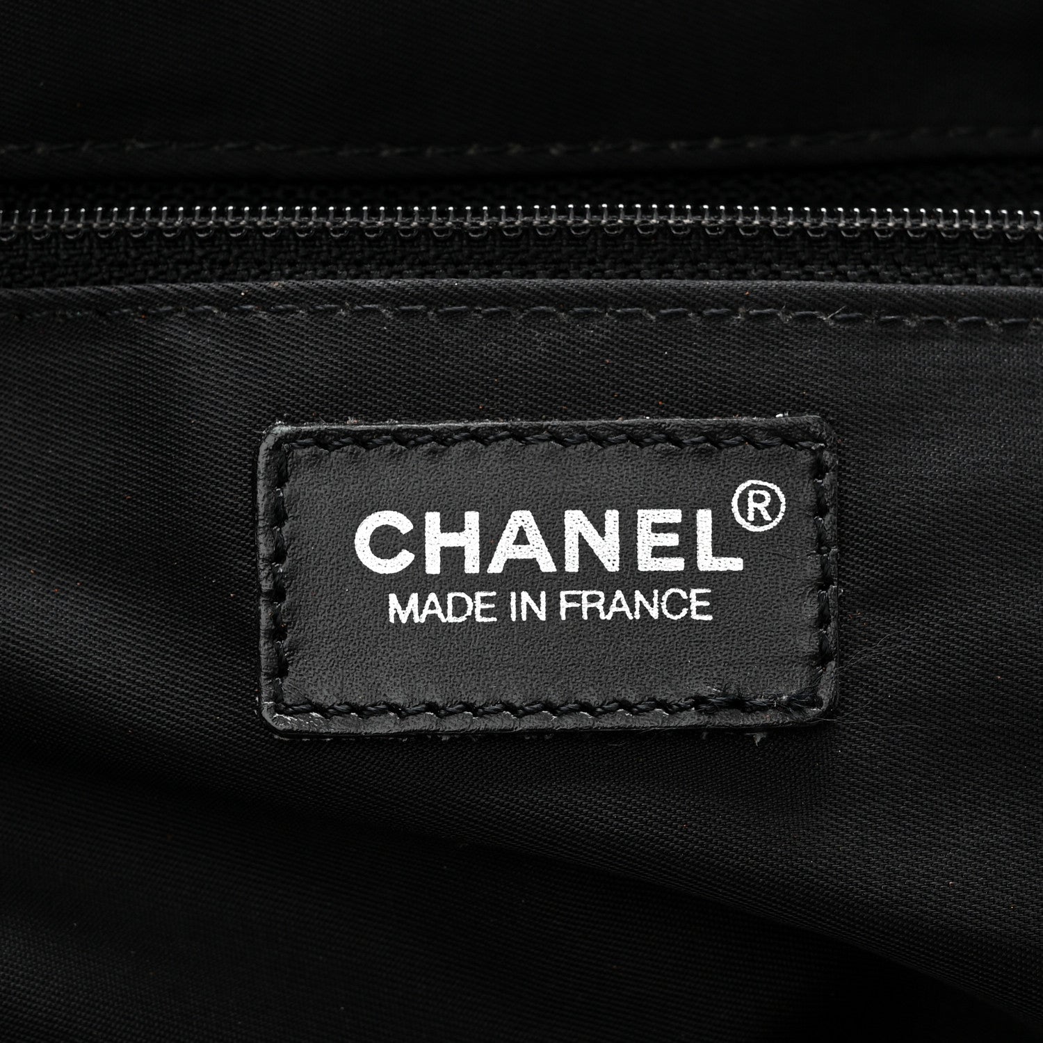Chanel Nylon Medium Travel Tote Black 6 of 10