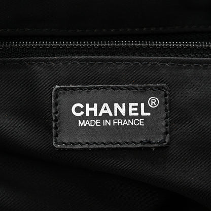 Chanel Nylon Medium Travel Tote Black 6 of 10