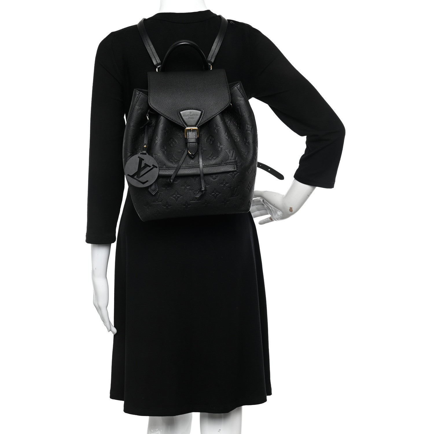 Louis Vuitton Empreinte Montsouris NM Backpack Black 2 of 10