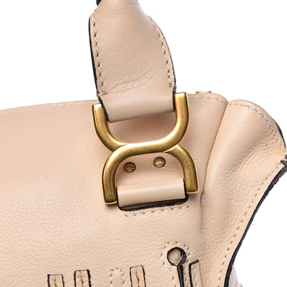 Chloe Calfskin Medium Marcie Satchel Powder Beige 10 of 14