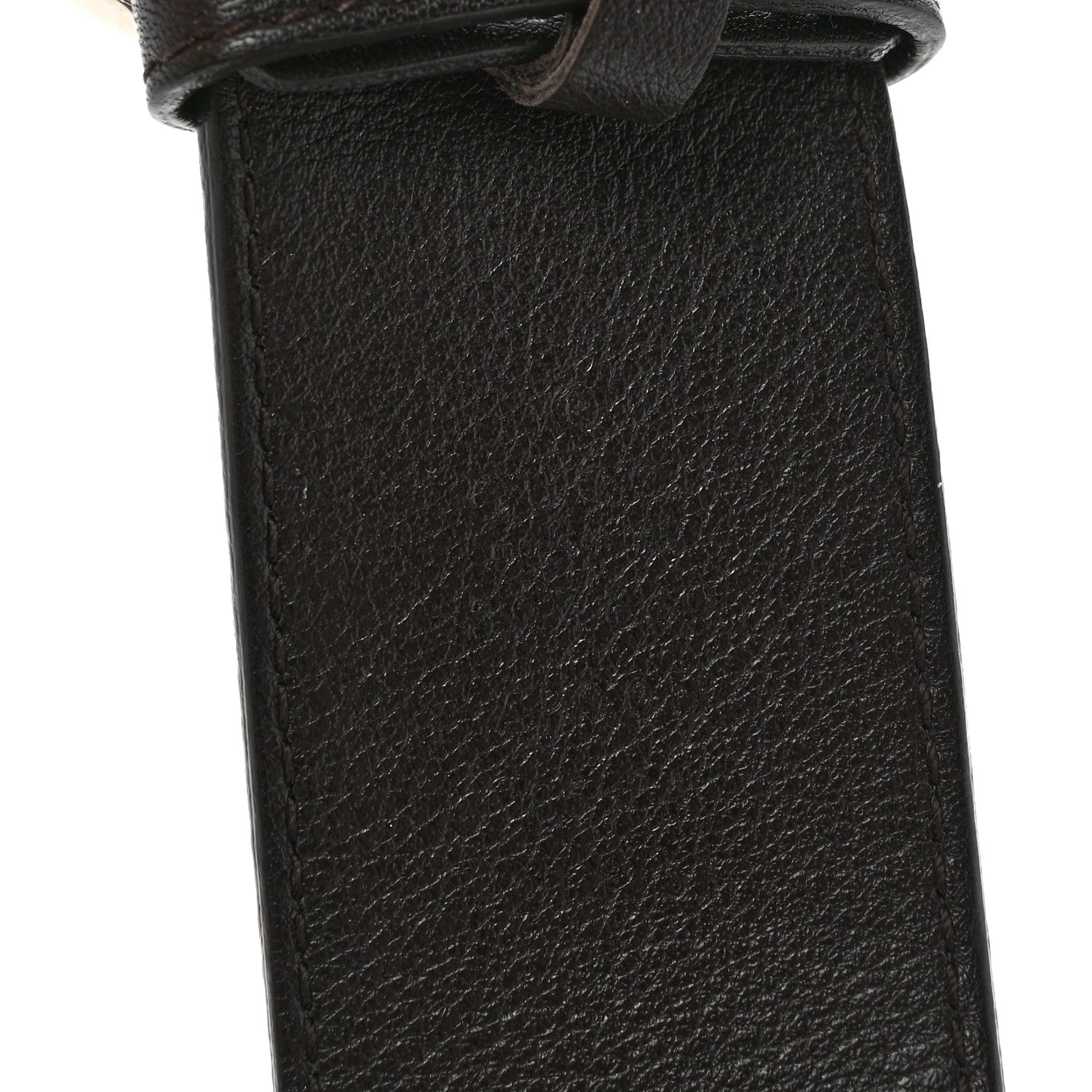 Gucci Moon Calfskin Nickel Double G 40mm Belt 85 34 Dark Cocoa 5 of 8