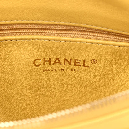 Chanel Caviar Quilted Filigree Waist Bag Yellow 6 of 15