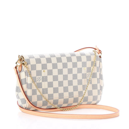 Louis Vuitton Damier Azur Favorite MM 3 of 9