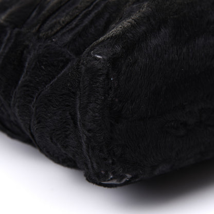 Chanel Persian Lamb Fur Tote Black 7 of 10