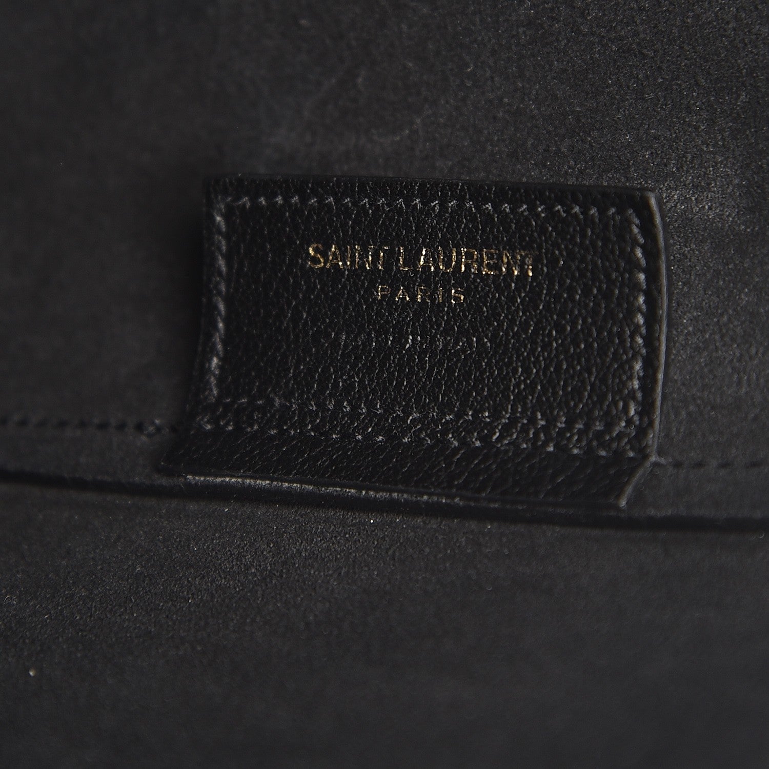 Saint Laurent Calfskin Large Shopping Tote Black 6 of 11