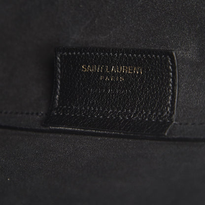 Saint Laurent Calfskin Large Shopping Tote Black 6 of 11