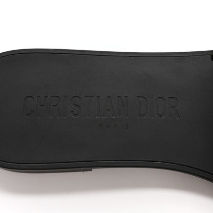 Christian Dior Technical Stretch Fabric Camouflage Dio(r)evolution Slide Sandals 41 Black Military 6 of 10