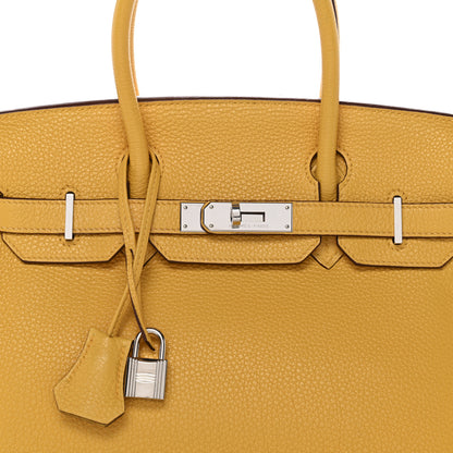 Hermes Togo Birkin 30 Soleil 8 of 12