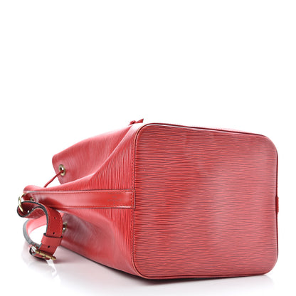 Louis Vuitton Epi Petit Noe Castillan Red 4 of 12