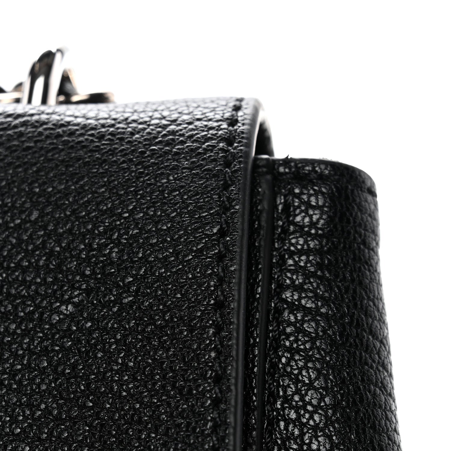 Mulberry Glossy Goatskin Small Lily Flap Black 10 of 10