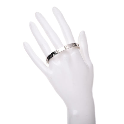 Cartier 18K White Gold LOVE Bracelet 16 2 of 6
