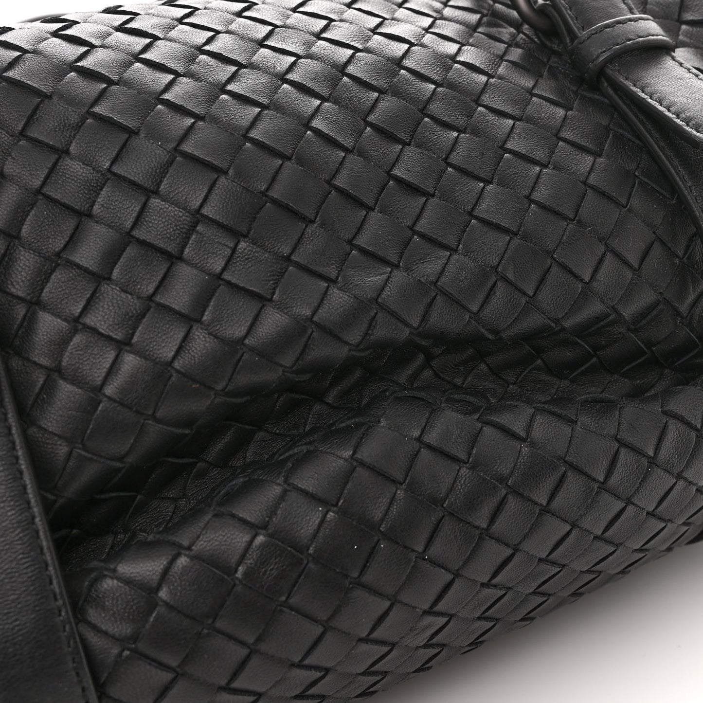 Nappa Intrecciato Montaigne Bag Black