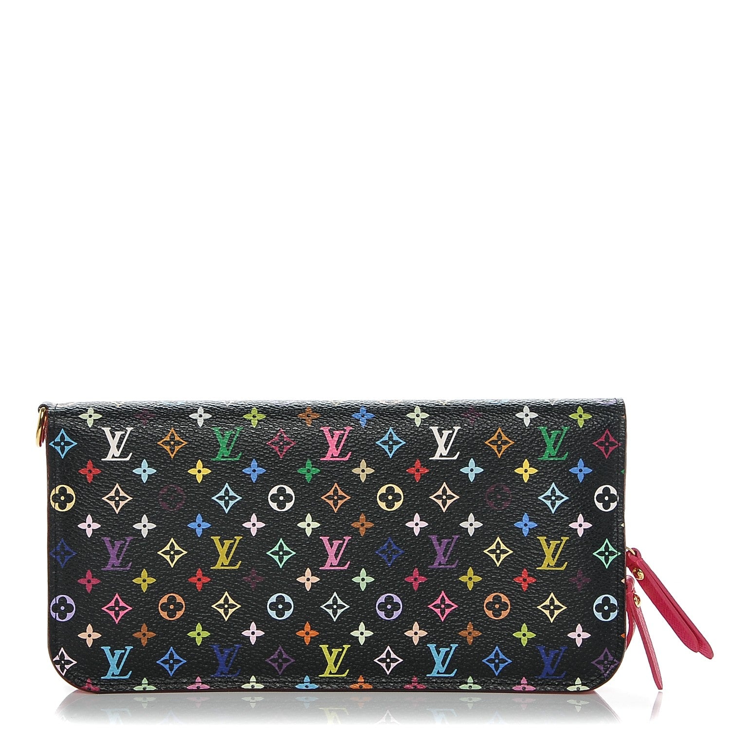 Louis Vuitton Monogram Multicolor Insolite Wallet Black Grenade 1 of 6
