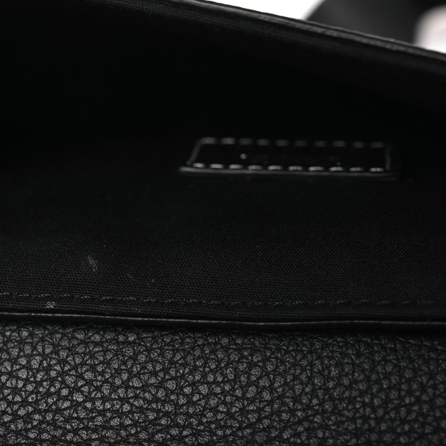 Christian Dior X KAWS Grained Calfskin Saddle Pouch Black 11 of 11