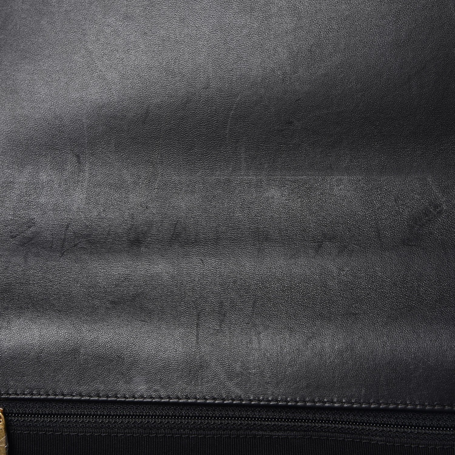Chanel Lambskin Quilted Large Boy Flap Black 8 of 9