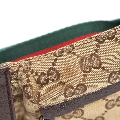 Gucci Monogram Web Belt Bag Dark Brown 9 of 9