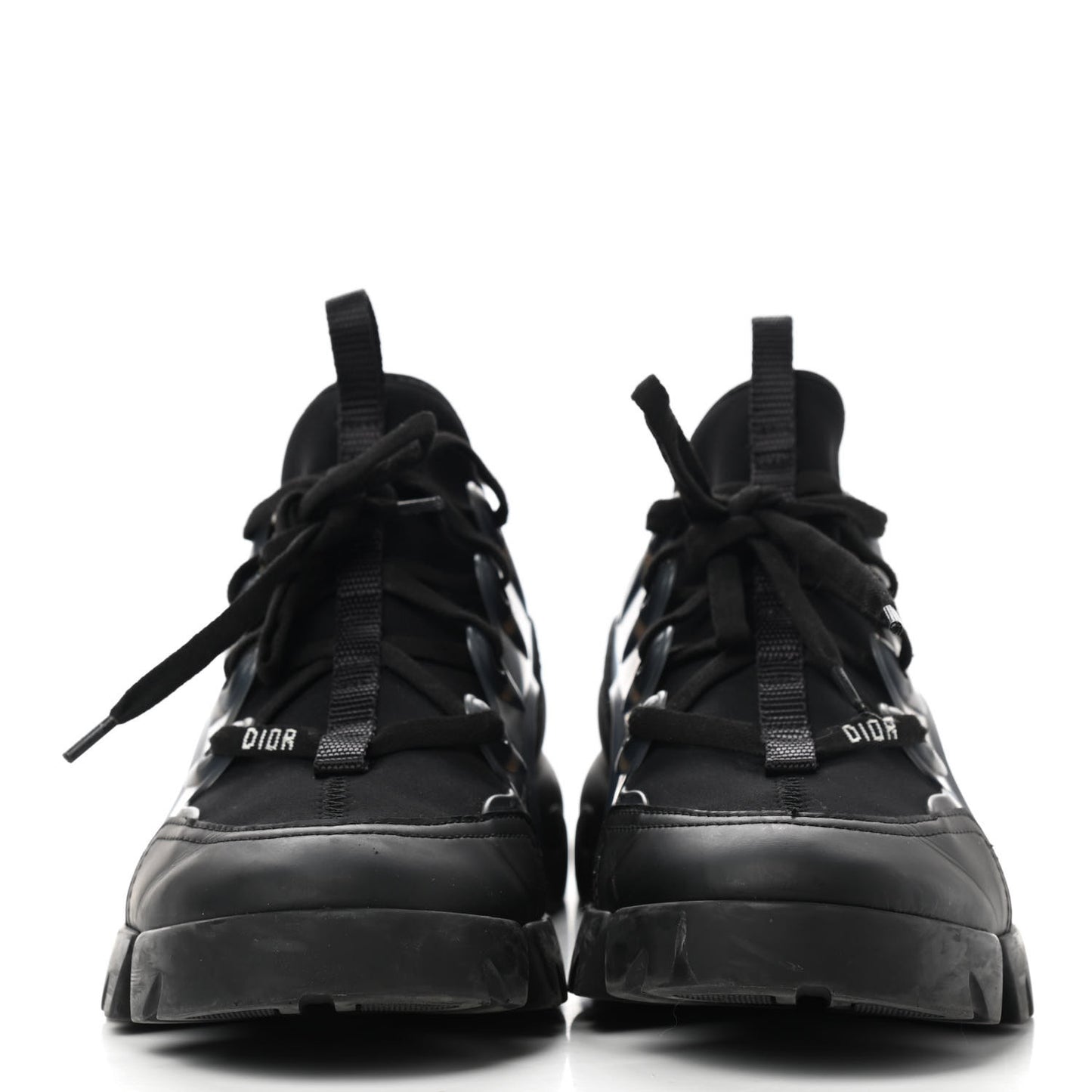 Neoprene Rubber Womens D-Connect Sneakers 38 Black