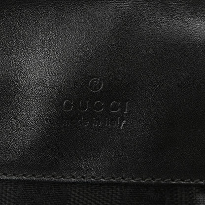 Gucci GG Monogram Double Pocket Belt Bag Black 6 of 10