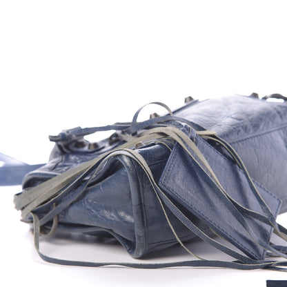 Balenciaga Agneau Classic Hardware Mini City Bleu Mineral 6 of 14