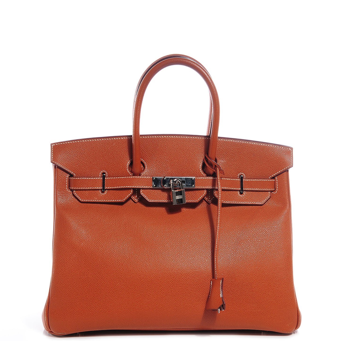 Epsom Birkin 35 Gold
