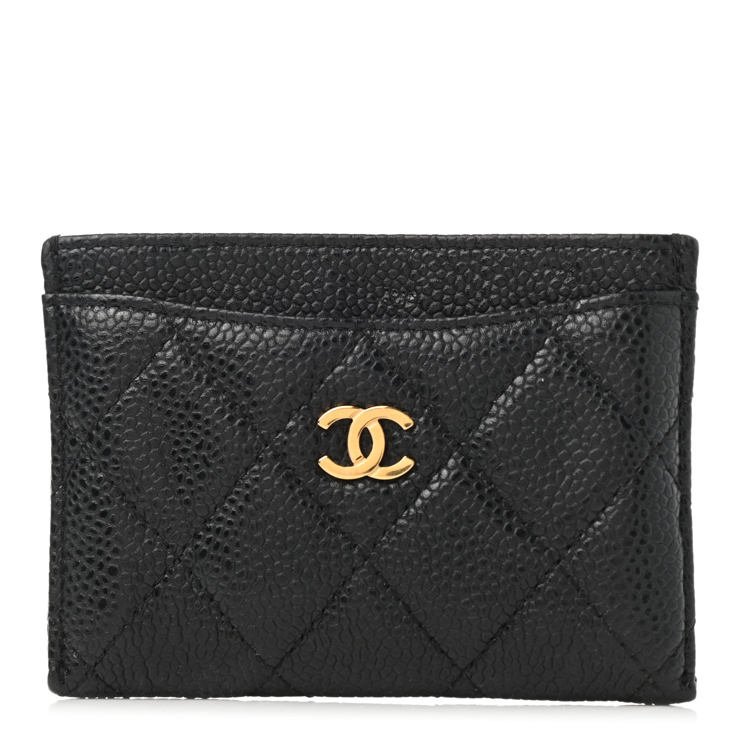 Chanel Caviar Quilted Card Holder Black 1 of 10