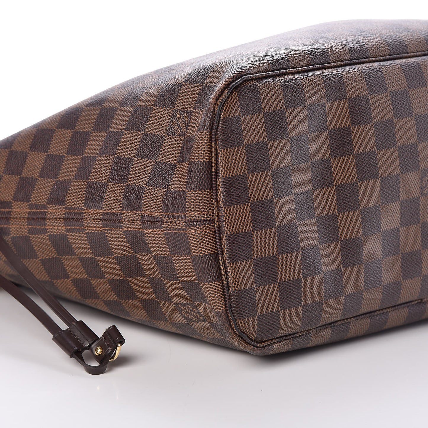 Damier Ebene Neo Neverfull MM Rose Ballerine